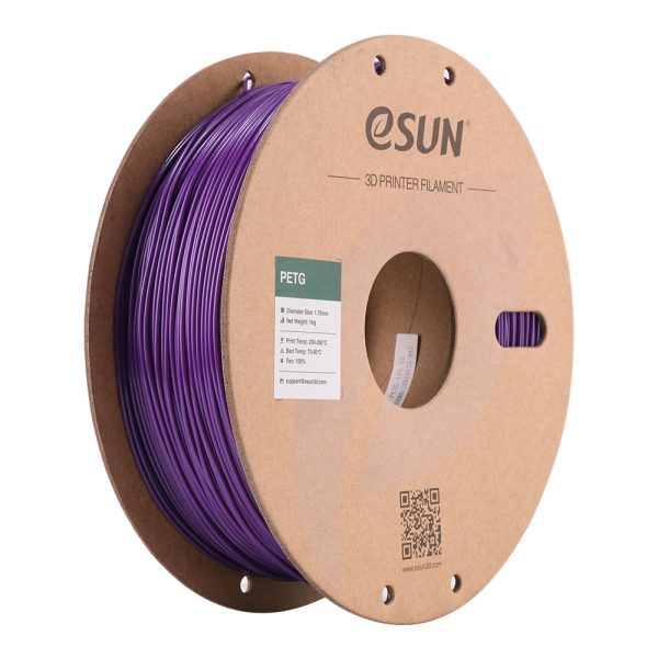 eSUN PETG LJUBIČASTA (Solid Purple) 1kg 1.75mm PaperRoll (PETG-P175SZ1)