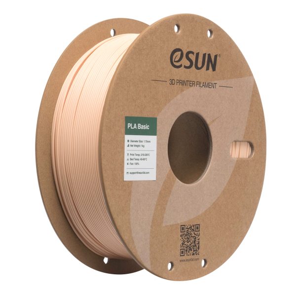 eSUN PLA Basic BEŽ (Beige) 1kg 1.75mm PaperRoll (PLA-BASIC175O-BG1P1)