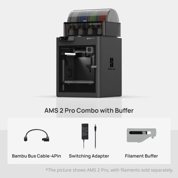 3D Printer Bambu Lab P1S + AMS2 PRO Combo
