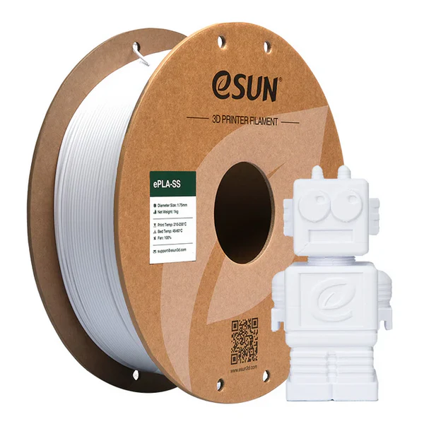 eSUN ePLA-SS BIJELA (Cold White) 1kg 1.75mm PaperRoll (EPLA-SS-P175CW1)
