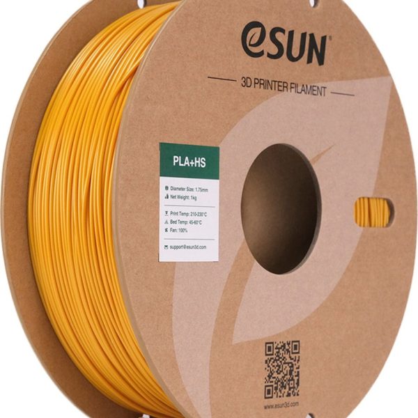 eSUN ePLA+HS ZLATNA (Gold) 1kg 1.75mm PaperRoll (EPLA+HS-P175J1)