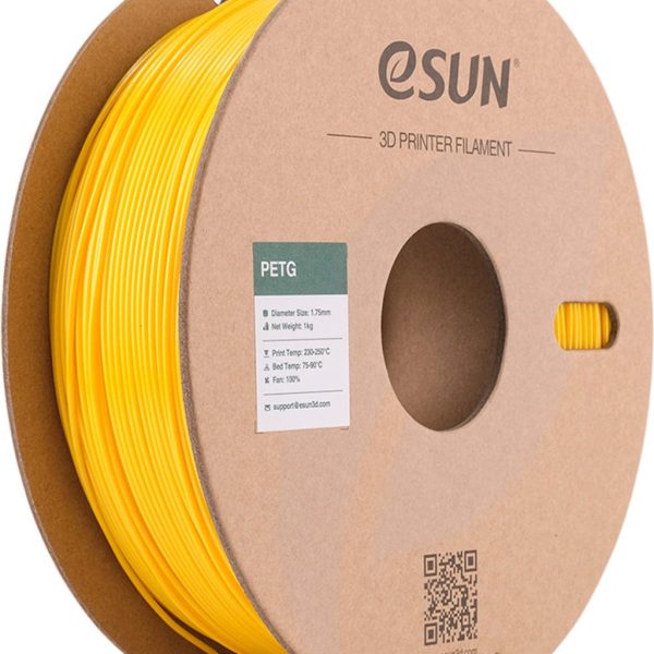 eSUN PETG ŽUTA (Yellow) 1kg 1.75mm PaperRoll (PETG175Y1P1)