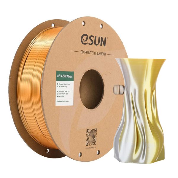 eSUN ePLA Silk Magic ZLATNO-SREBRNA (Gold Silver) 1kg 1.75mm (EPLA-SILKMAGIC175J